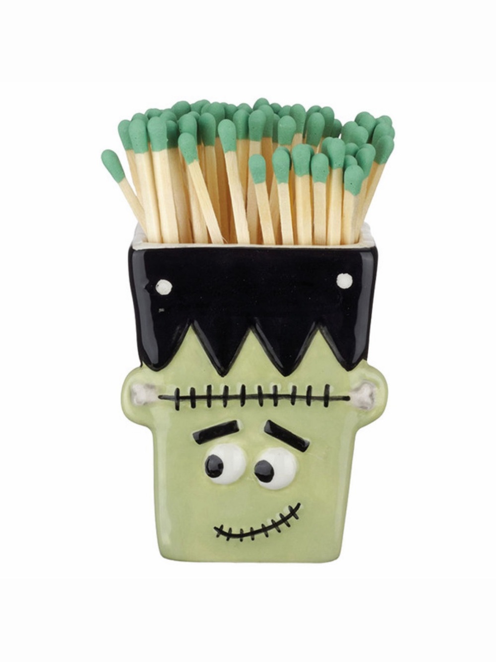 Kirkton House Frankenstein & Ghost Match Holders Set - Picture 2 of 3